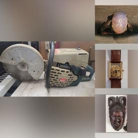 MaxSold Auction: This online auction features vintage games, costume jewelry, power tools, gemstone jewelry, watches, coins, new trowels, antique bottles, art glass, NIB toys, sports trading cards, banknotes, Hummels, vintage bikes and much more!